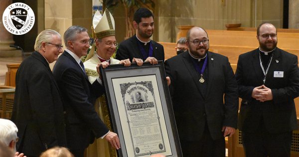 Charter Presentation during Evening Vespers