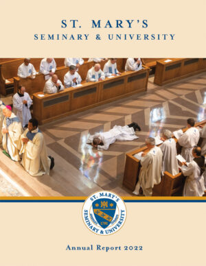 St Mary S Annual Report St Mary S Seminary University