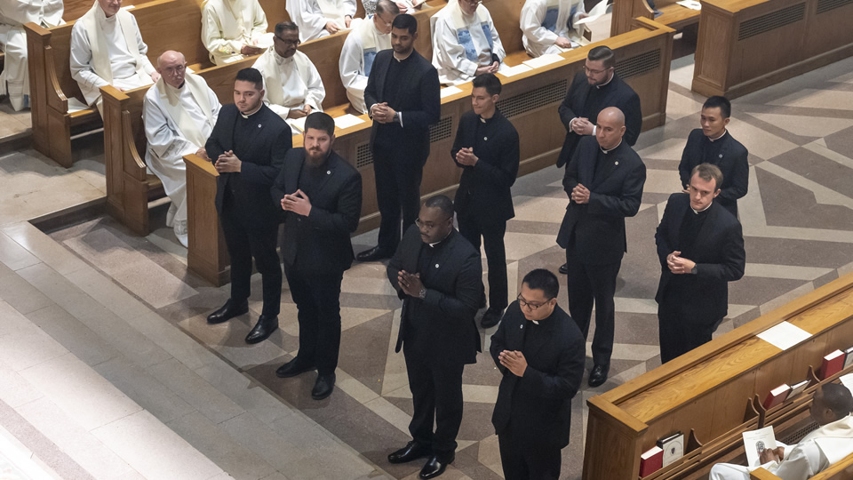 Rite of Admission to Candidacy for Holy Orders celebrated on November 17, 2022.