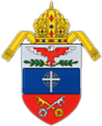 Crest of the Archdiocese for the Military Services, USA