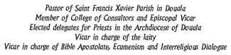 Fr. Michel Tchoumbou letter footer