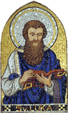 Mosaic of St. Luke, Evangelist and Physician