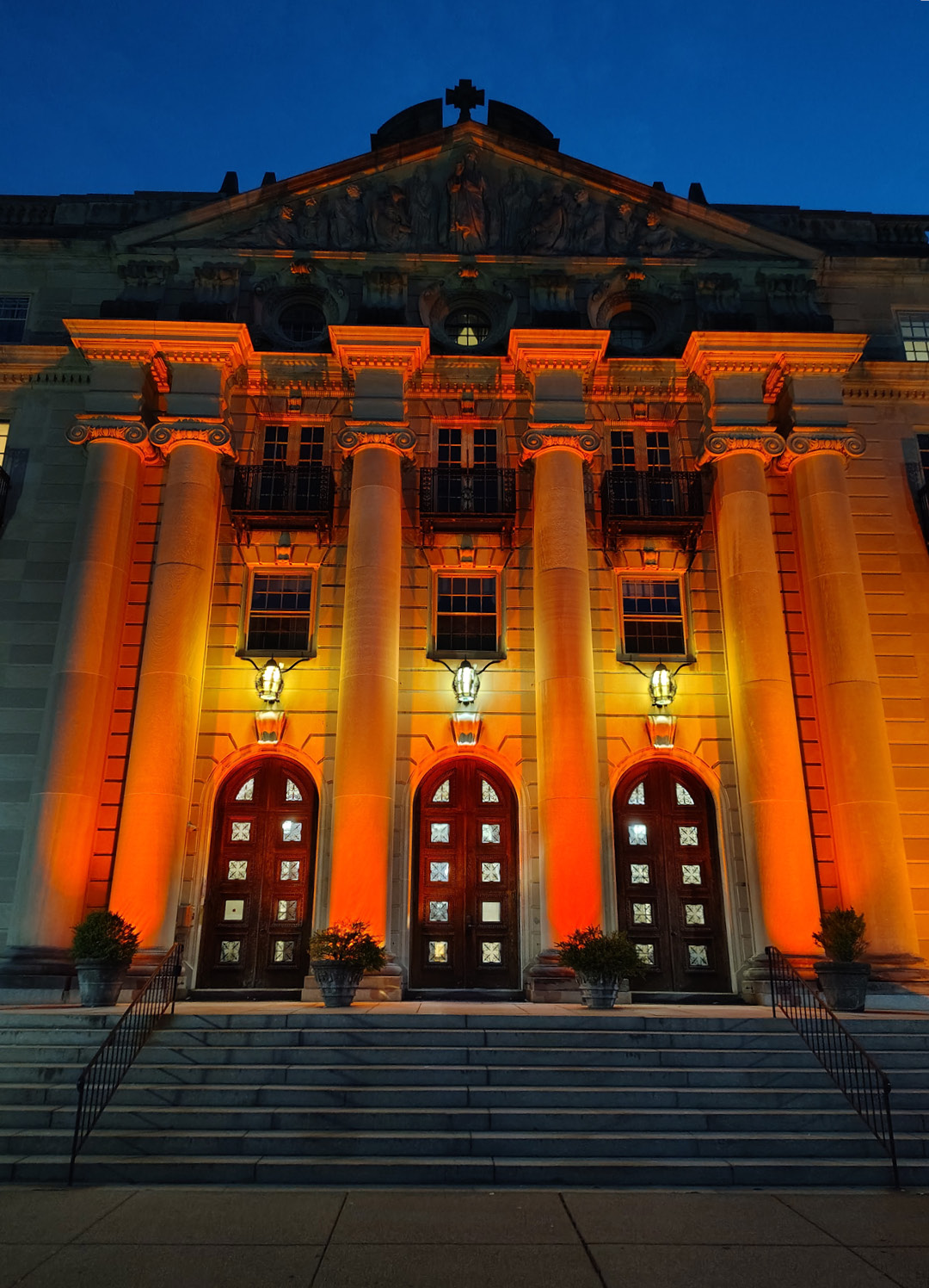 St. Mary's 'wears orange' to join Baltimore and communities across the nation to signify a stand against gun violence.